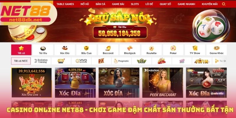 Giới thiệu đôi nét về Casino online NET88
