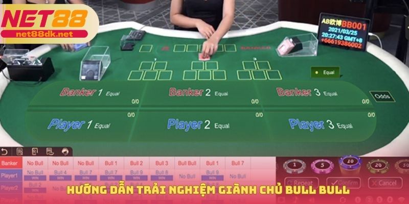 Hướng dẫn trải nghiệm giành chủ bull bull