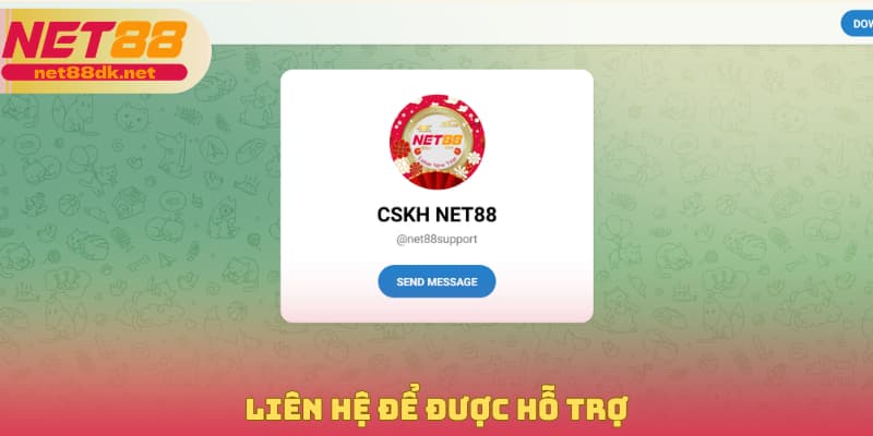 Liên hệ để được hỗ trợ