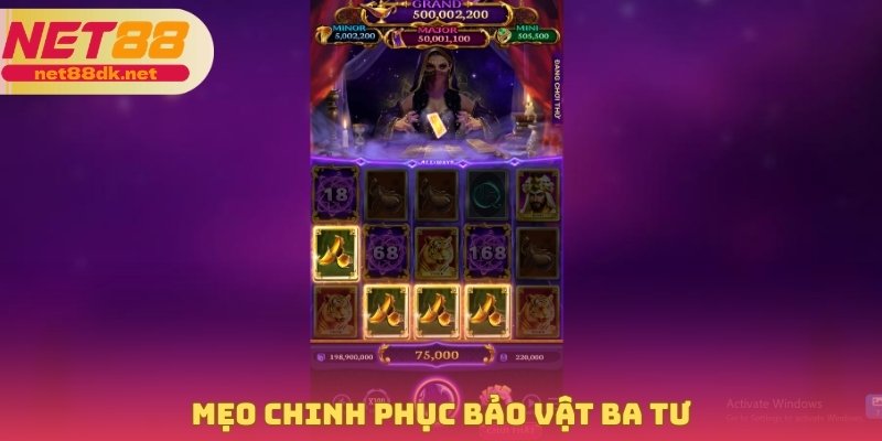 Mẹo chinh phục bảo vật Ba Tư