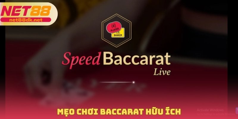 Mẹo chơi baccarat hữu ích