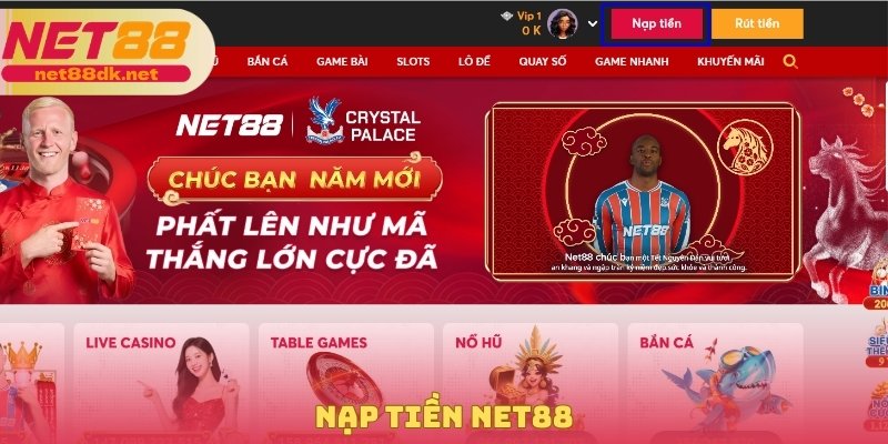 Nạp Tiền Net88
